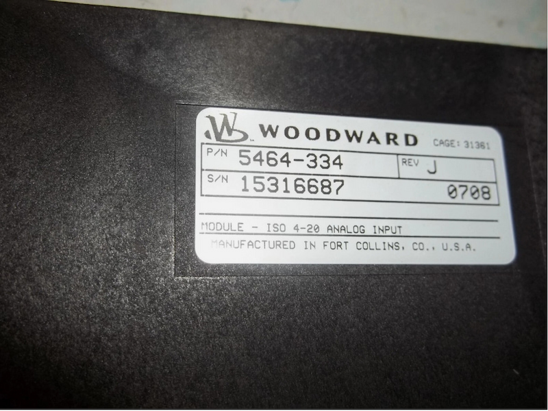 Woodward 5464-334 Woodward 5464-334