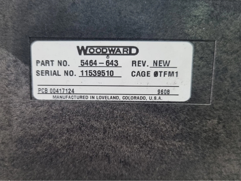 Woodward 5464-643 Woodward 5464-643
