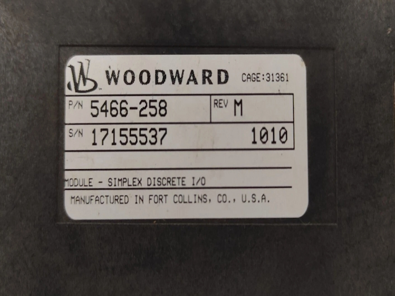 Woodward 5466-258