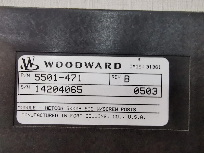 Woodward 5501-471