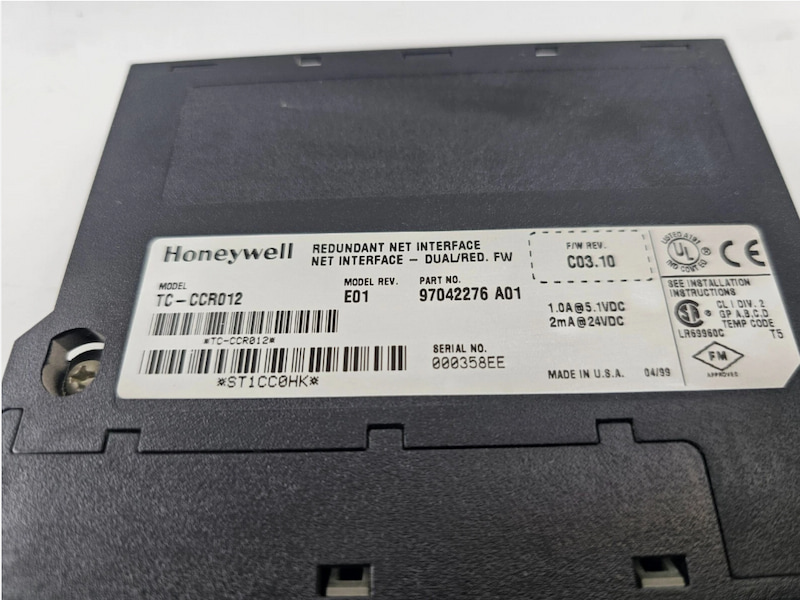 Honeywell TC-CCR012