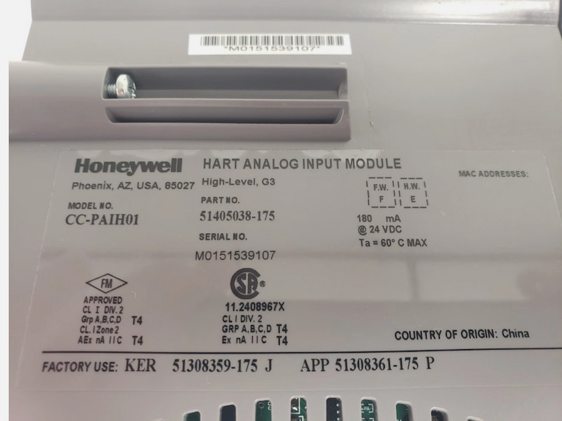 Honeywell CC-PAIH01