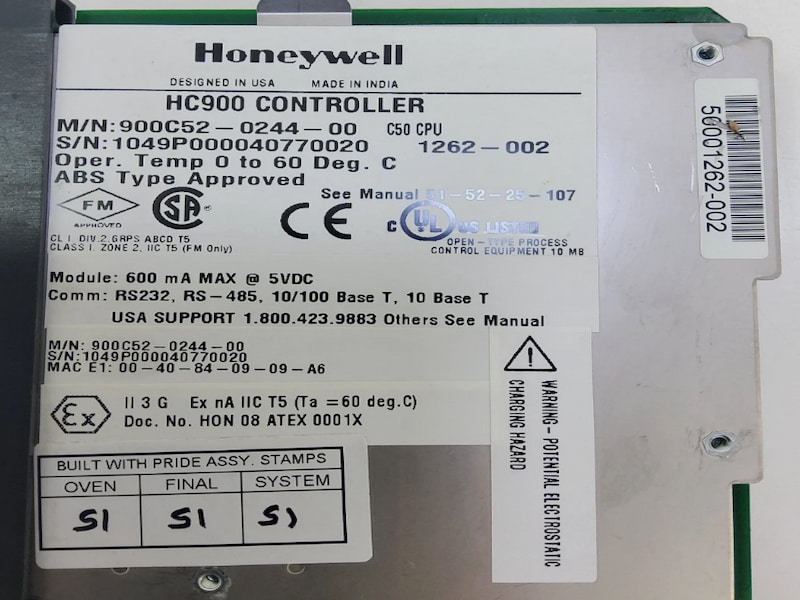 Honeywell 900C52-0244-00 Honeywell 900C52-0244-00