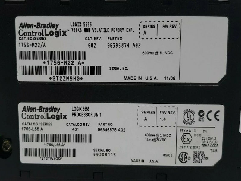 Allen-Bradley 1756-L55M22