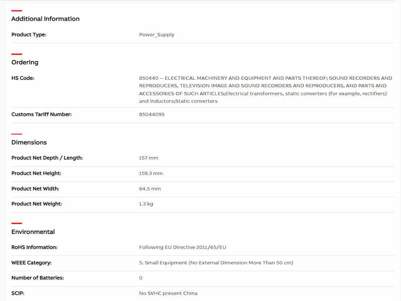 ABB SPS04 8VZZ001720Z0001